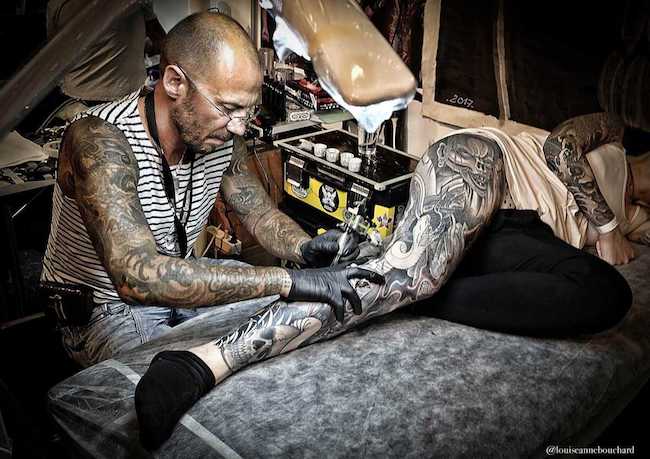 professional tattoo artist
