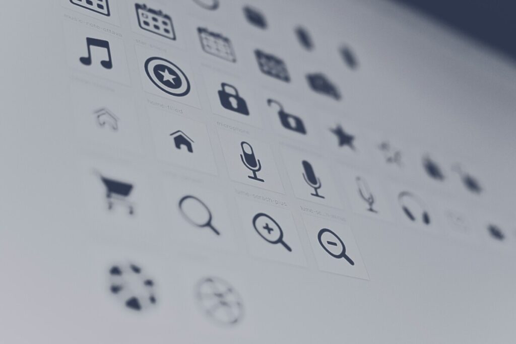 icon for ui/ux on website